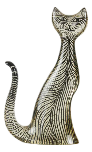 Sculptural Cat by Abraham Palatnik