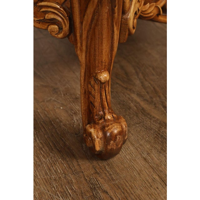 Italian Rococo Style Pair of Bombe Chest Nightstands For Sale - Image 9 of 18