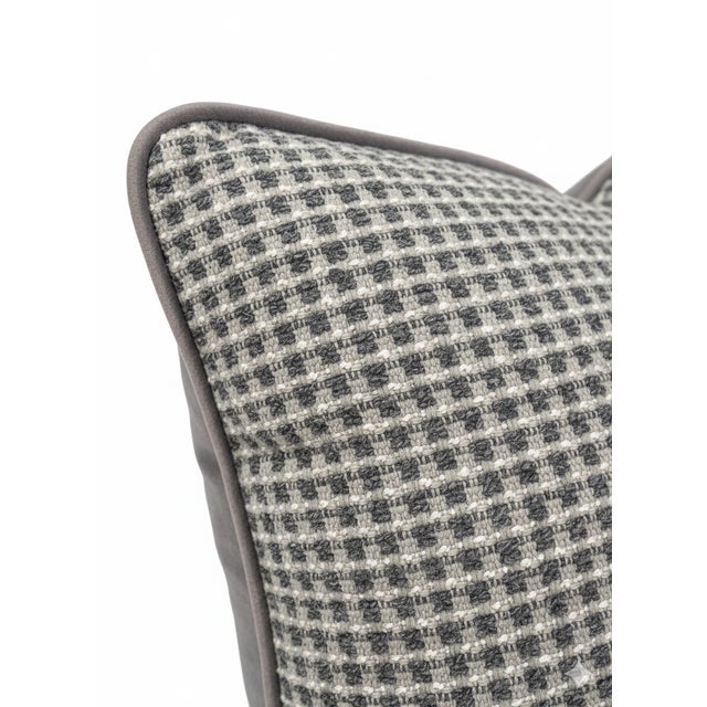 Boho Chic Furley Grey Down Filled 20x20 Pillow For Sale - Image 3 of 10
