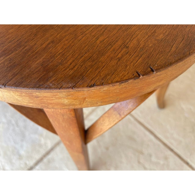 Vintage Stool from Baumann, 1950s For Sale - Image 4 of 18
