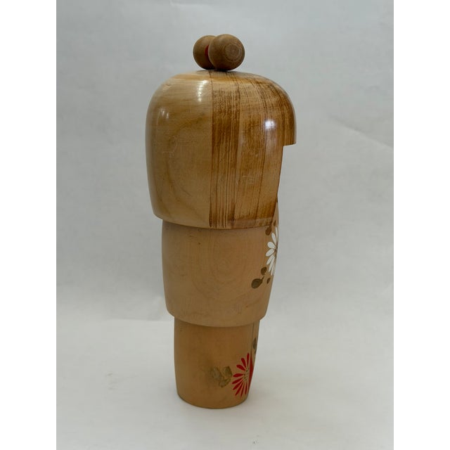 Vintage Japanese Sosaku Creative Kokeshi Doll For Sale - Image 4 of 16