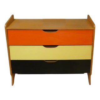 Tricolo Chest of Drawers from Ilse Möbel, 1950s For Sale