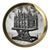 Italian Decorative Porcelain Plate by Fornasetti, 1975 For Sale