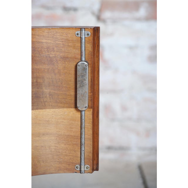 Czech Art Deco Dressing Mirror in Walnut, 1930s For Sale - Image 3 of 15