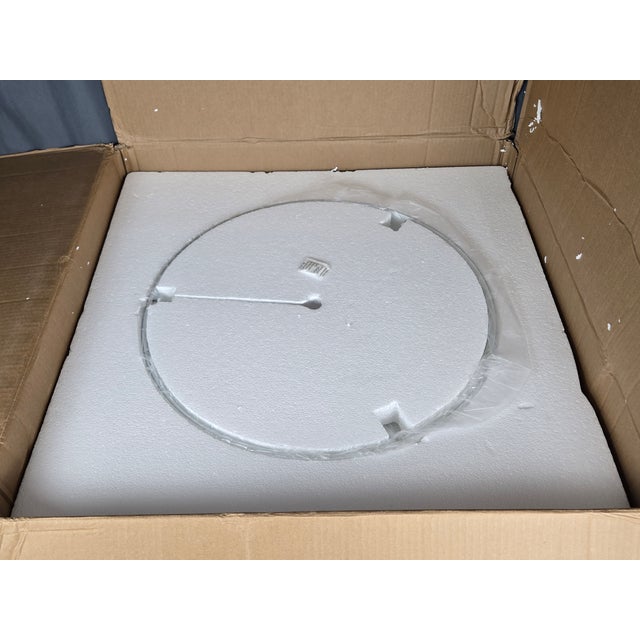 2020s Visual Comfort Kelly Wearstler 24" Precision Polished Nickel Flush Mount Light For Sale - Image 5 of 10