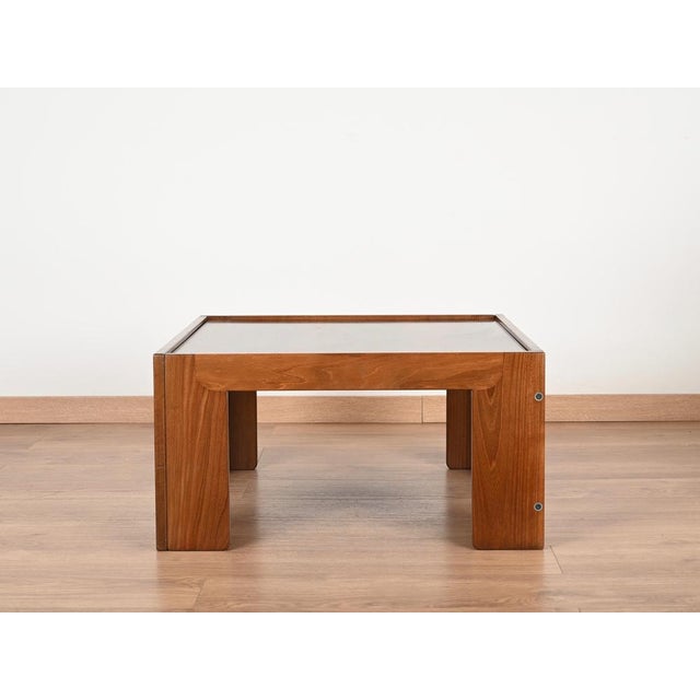 Square Coffee Table by Afra and Tobia Scarpa for Cassina, 1960s For Sale - Image 3 of 15