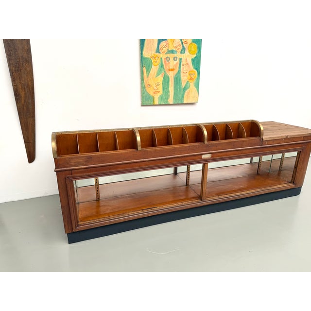 1930s Large Vintage Shop Counter, 1930s For Sale - Image 5 of 18