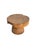 Handcrafted from reclaimed solid teak wood, this sculptural side table showcases the raw beauty and enduring character of...