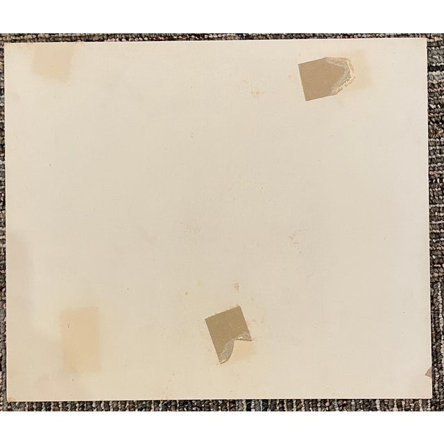 Mid-Century Modern 1940s Helen Malta Baby Book Design Painting For Sale - Image 3 of 3