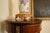 Large Italian Vase with Floral Decor For Sale - Image 3 of 6