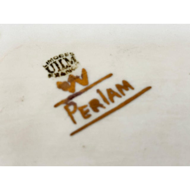 Limoges Porcelain Romantic Scene Box, Sevres Style, William Guerin & Co., France For Sale In Palm Springs - Image 6 of 7