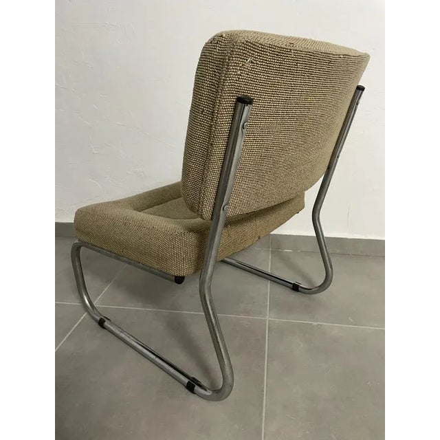 Textile Set of Italian Lounge Chairs, 1970s For Sale - Image 7 of 11