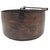 19th Century Primitive Copper Cauldron Vessel With Hand-Forged Iron Handle 12" For Sale - Image 9 of 10