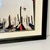 1980s Vintage Italian Coastal Venus Gondolas at Dock Framed Photography For Sale - Image 6 of 14