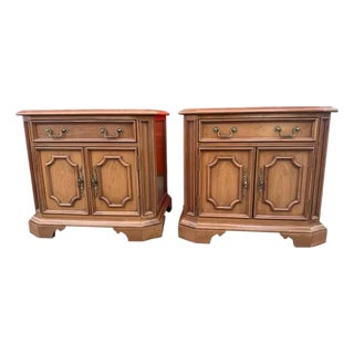 1990s Century Furniture Cardella Collection Nightstands - A Pair For Sale