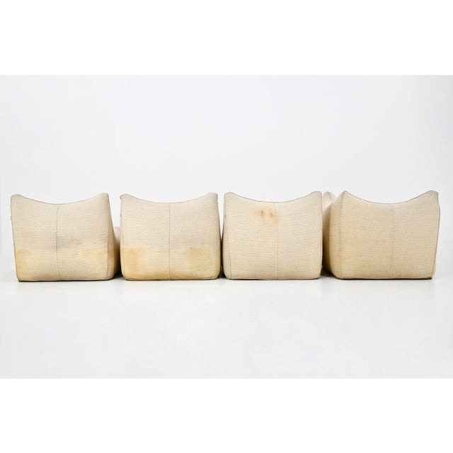 1970s Le Bambole Modular Sofa by Mario Bellini for B&B Italia, 1970s, Set of 4 For Sale - Image 5 of 14