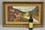 Vintage Angela Dudley "Lake Garda, Italy" Italian Hollywood Regency Framed an Mated Oil Painting. Circa Mid 20th Century....