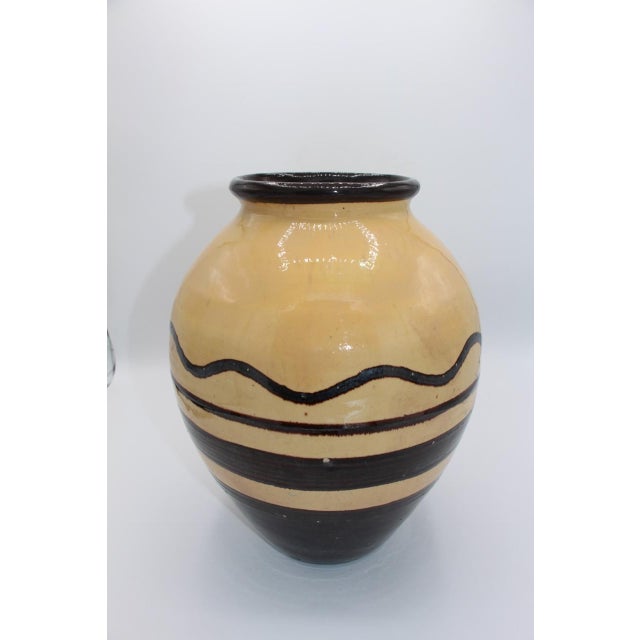 Art Deco Ceramic Vase by Paul Jacquet for Primavera, 1930s For Sale - Image 4 of 8
