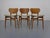 Dining Chairs in Walnut & Beech, 1960s, Set of 3 For Sale - Image 17 of 17