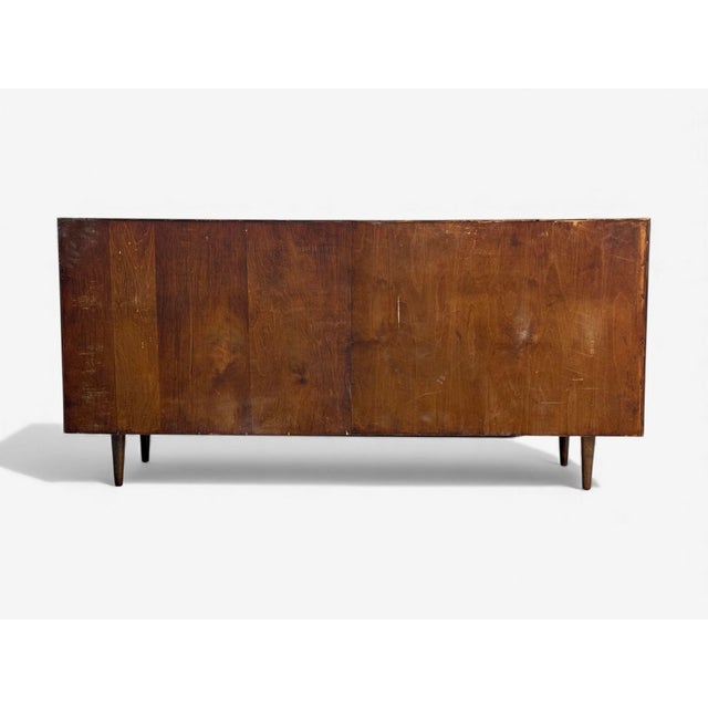 Edmond J Spence, Swedish Modern, Maple, Rare Wave Dresser, 1950s For Sale - Image 12 of 13