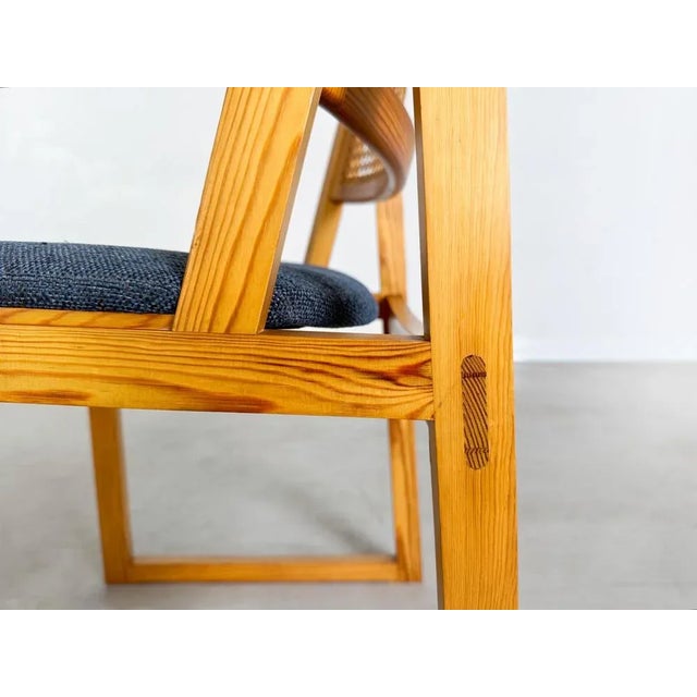 Brown Set of Chairs by Kai Lyngfeldt Larsen for Søborg Møbelfabrik For Sale - Image 8 of 11