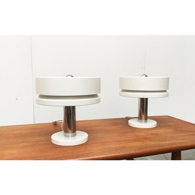 Mid-Century German Space Age Minimalist Table Lamp from Kaiser Idell / Kaiser Leuchten, 1960s, Set of 2 For Sale - Image 15 of 18