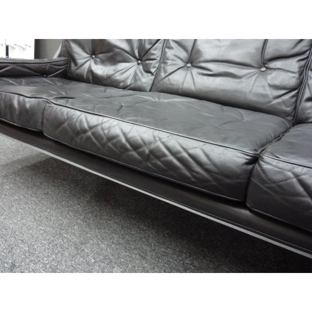 Leather Sofa by Roland Rainer, 1960s For Sale - Image 14 of 18