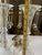 Glass Vintage Pair of Cut Glass Table Lamps, Crystal Prisms, Ornate Traditional Hollywood Regency Lighting, Clear Glass Decorative Lamps For Sale - Image 7 of 10