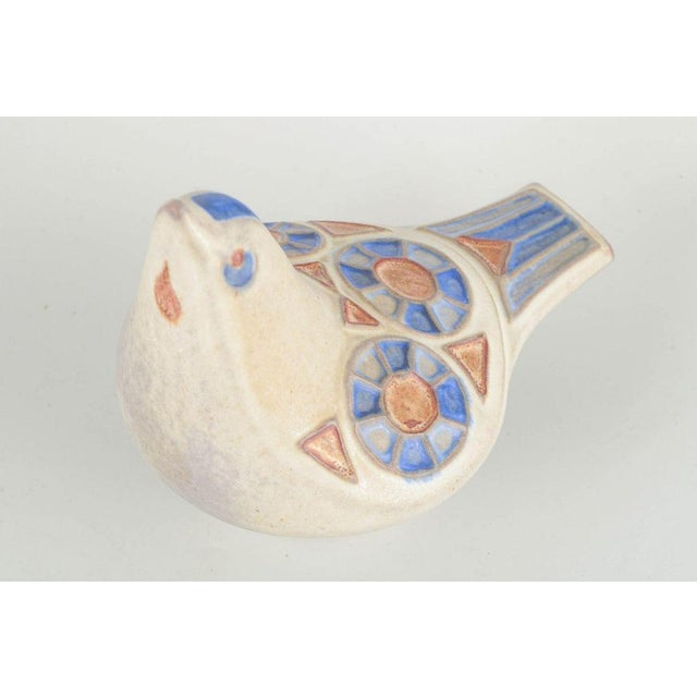 Marianne Starck for Michael Andersen & Søn, Bornholm Ceramic bird figure, 1960/70s. Sculptural bird in glazed stoneware...