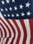 An impressive large-scale vintage American flag by Valley Forge featuring the historic 48-star configuration used before...