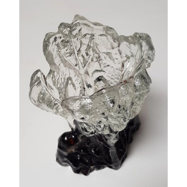 Borkenglas Vase by Ingrid Glass, in Very Good conditions. Designed 1970 to 1979 I have official proof of authenticity such...