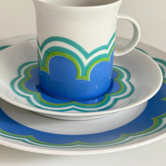 Modern Coffee Set by Hans-Theodor Baumann for Rosenthal Germany, 1970, Set of 3 For Sale - Image 3 of 7