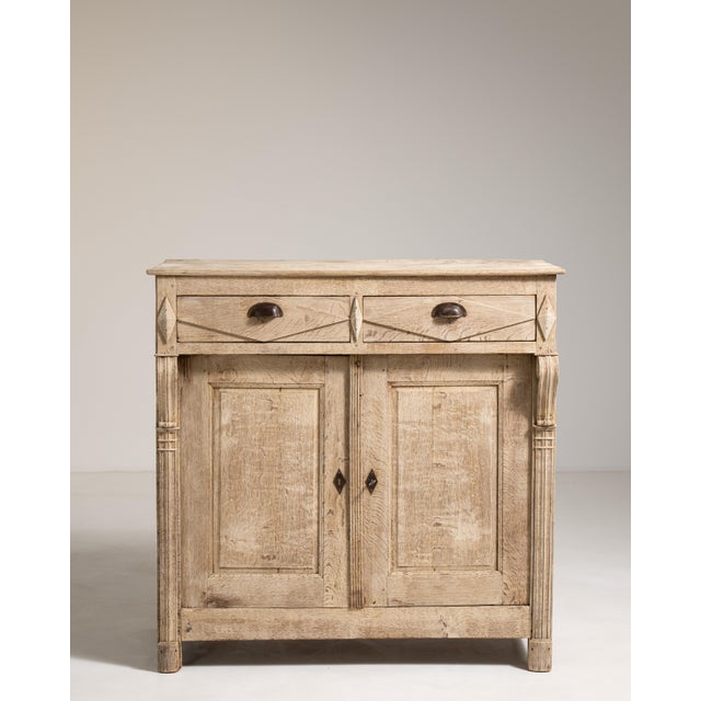 19th Century Charles X Oak Buffet For Sale - Image 9 of 13