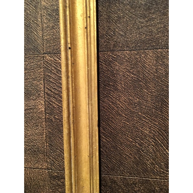 Gold Antique Italian Giltwood Frame by Salvator Rosa, 1770s For Sale - Image 8 of 14