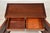 Wood 1970s Solid Mahogany and Brass Chest Credenza For Sale - Image 7 of 10
