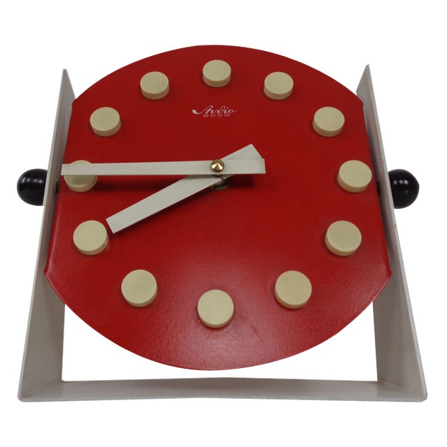 Adjustable Junghans Studio 2000 Pop Art Table Clock, 1970s For Sale