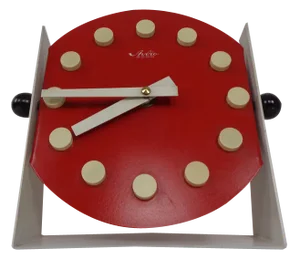 Adjustable Junghans Studio 2000 Pop Art Table Clock, 1970s
