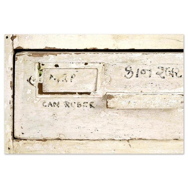 Workshop Furniture in Wood with 12 drawers For Sale - Image 6 of 7