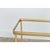 Metal French Vintage Brass & Glass Trolley Serving Cart For Sale - Image 7 of 11