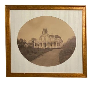 Photograph of a Victorian House, Circa 1870 For Sale