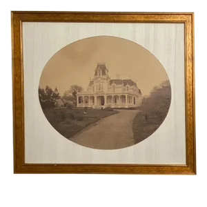 Photograph of a Victorian House, Circa 1870