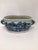 Blue Chinoiserie Blue & White Foot Bath Planter For Sale - Image 8 of 8