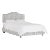 Ashland Bed in Ink Linen Leopard, California King For Sale