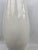 White Large Mid-Century Ceramic White Table Lamp For Sale - Image 8 of 13
