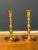 Metal Pair of 1960’s Baldwin Brass Candle Holders For Sale - Image 7 of 8