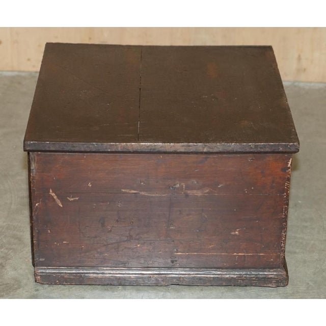 Antique Victorian Campaign Chest For Sale - Image 10 of 18