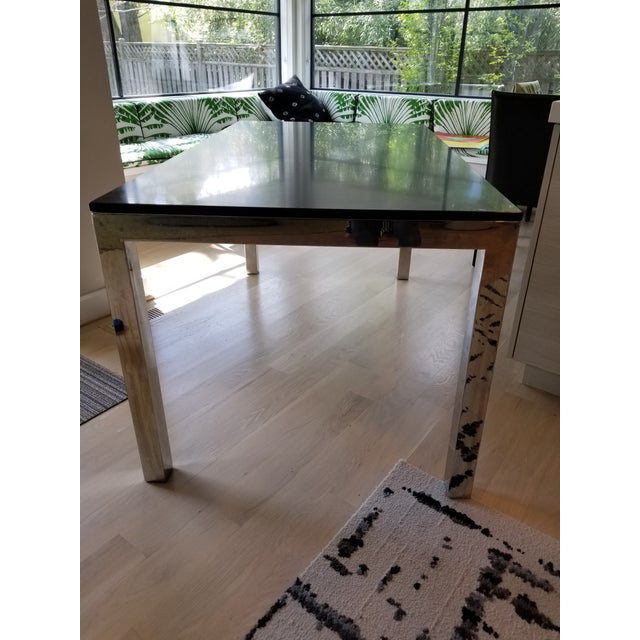 Mitchell + Gold Black Quartz Top Dining Table Chairish