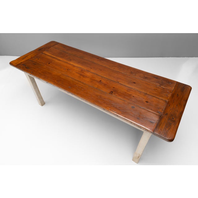 French Farm Table, 1900s For Sale - Image 4 of 8