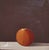 Orange Still Life Oil Painting by Vivek Mandalia For Sale
