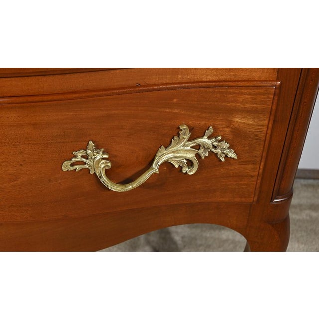 Sauteuse Commode in Mahogany, 1800s For Sale - Image 10 of 18